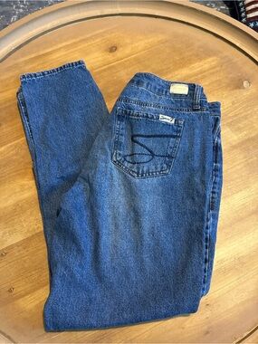 Seven7 Women's Skinny Jeans in Blue Denim
